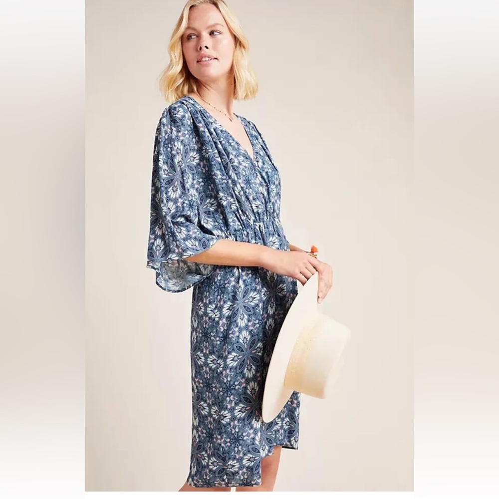 Anthropologie LAIA Botanical Dress